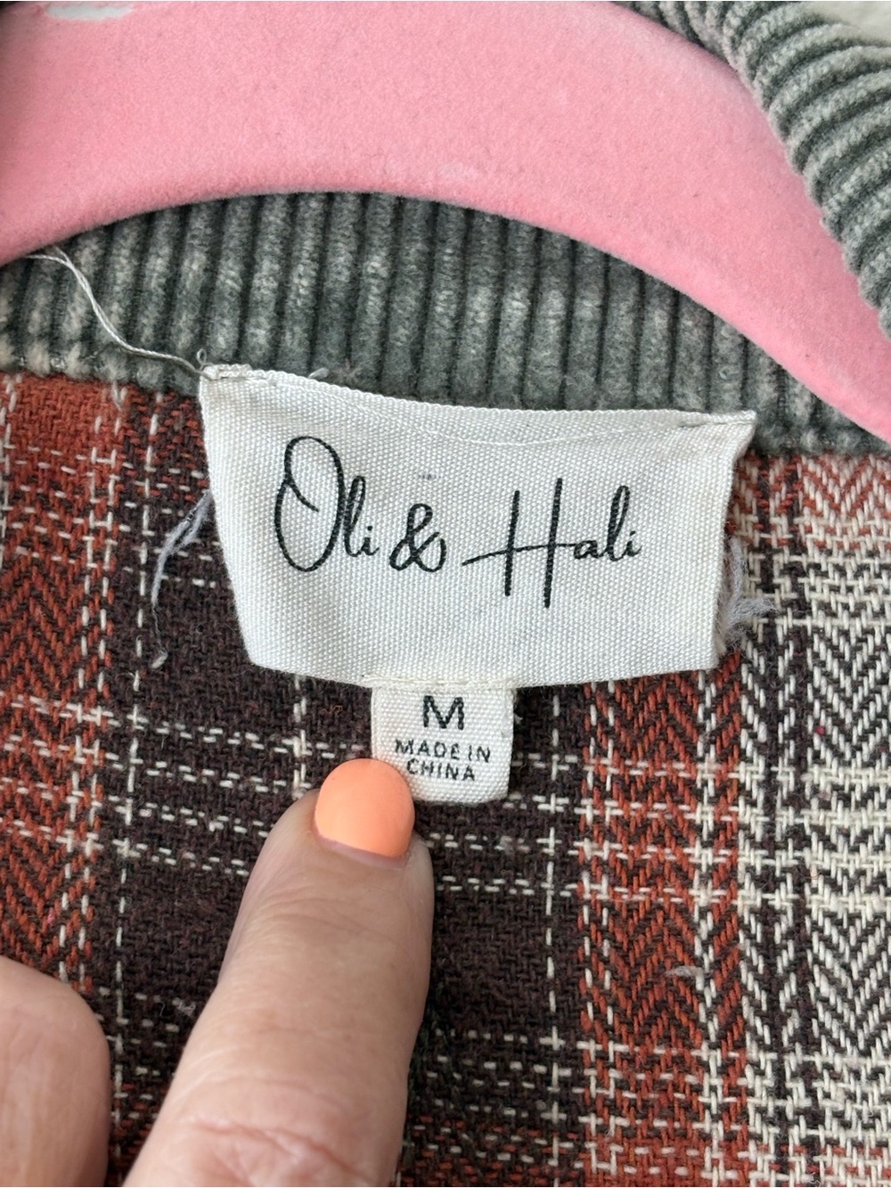 Oil & Hali Patchwork Fall/Winter Jacket - Picture 3 of 4